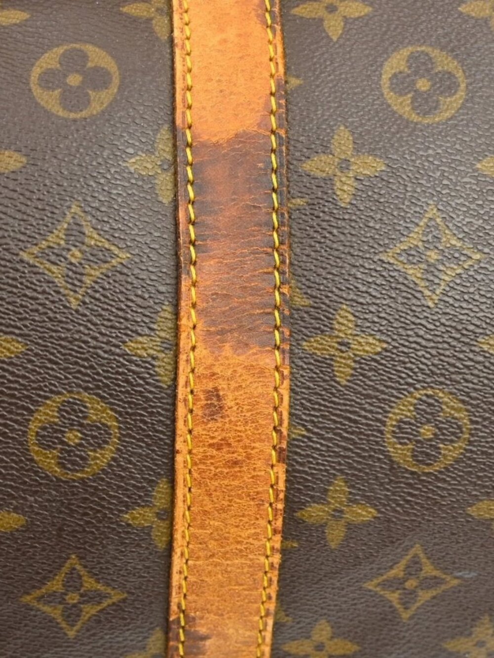 LOUIS VUITTON MONOGRAM KEEPALL BANDOULIERE 60 BAG - Picture 9 of 16